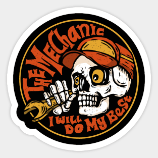 The Mechanic Sticker